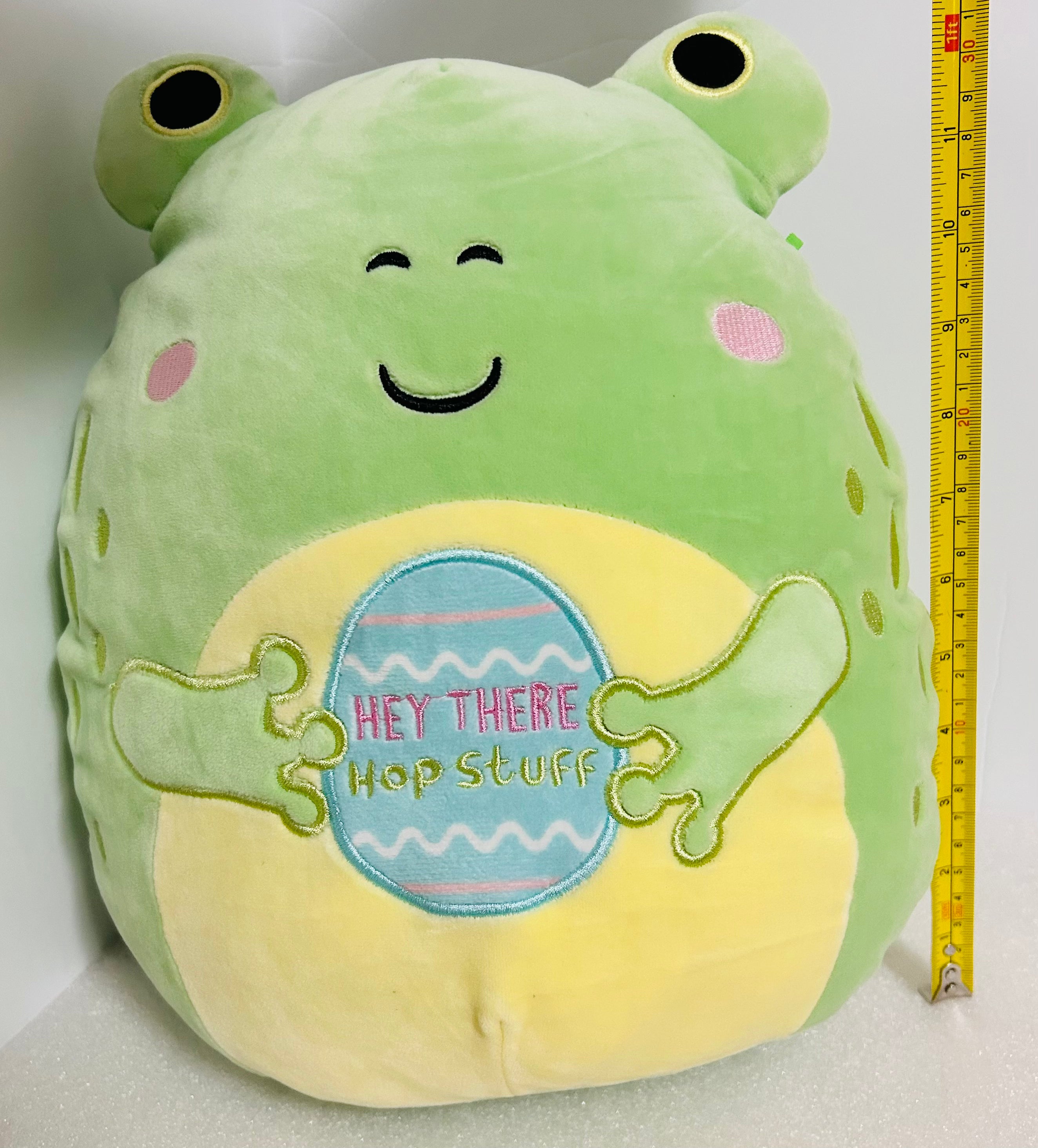 Squishmallows Easter Frog 12” Hey There Hop Stuff Plush Kellytoy