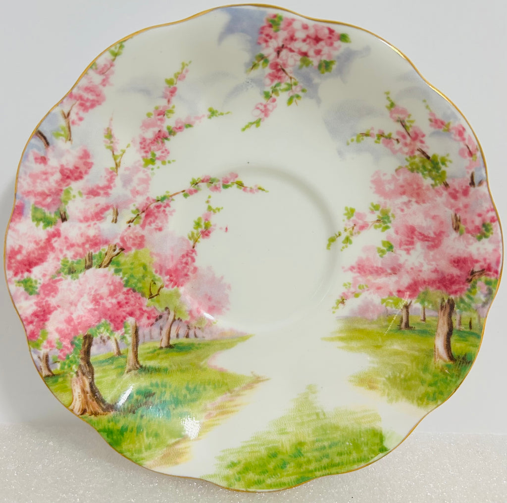 Royal Albert Blossom Time Trio Cup Saucer Plate England