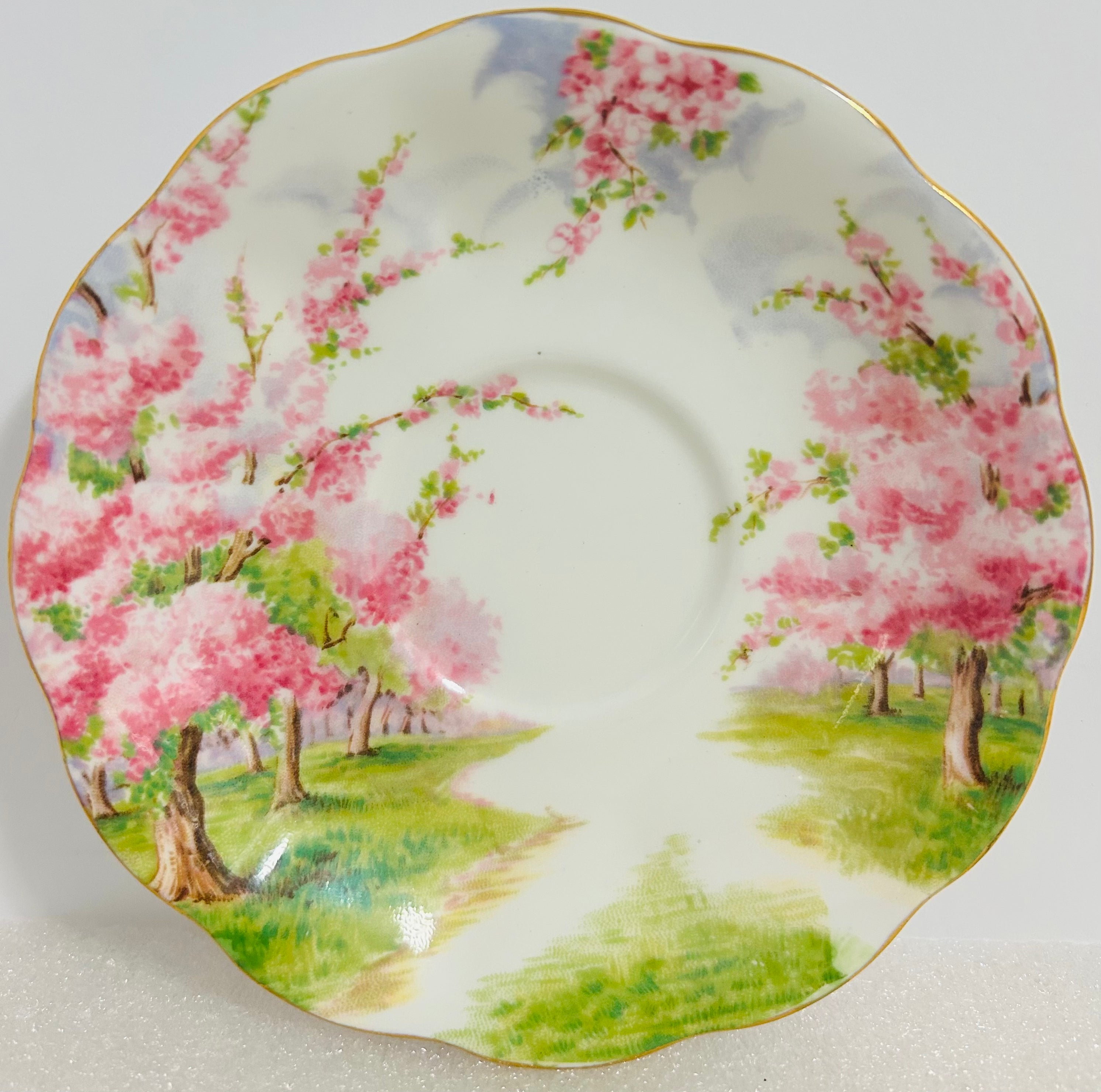 Royal Albert Blossom Time Trio Cup Saucer Plate England
