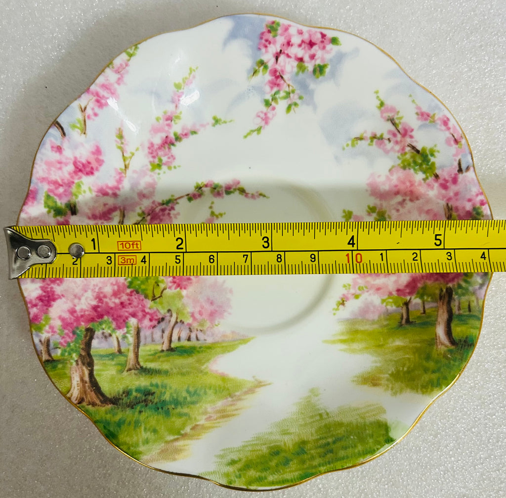 Royal Albert Blossom Time Trio Cup Saucer Plate England