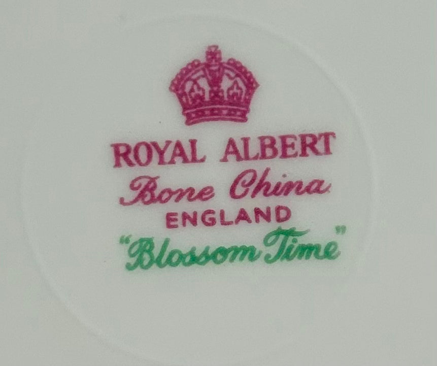 Royal Albert Blossom Time Trio Cup Saucer Plate England