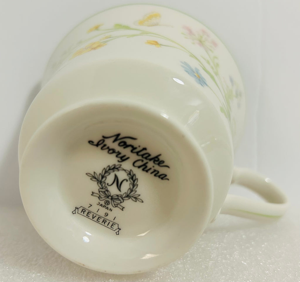 Noritake Reverie 7191 3pc Place Setting Dinner Plate Cup Saucer