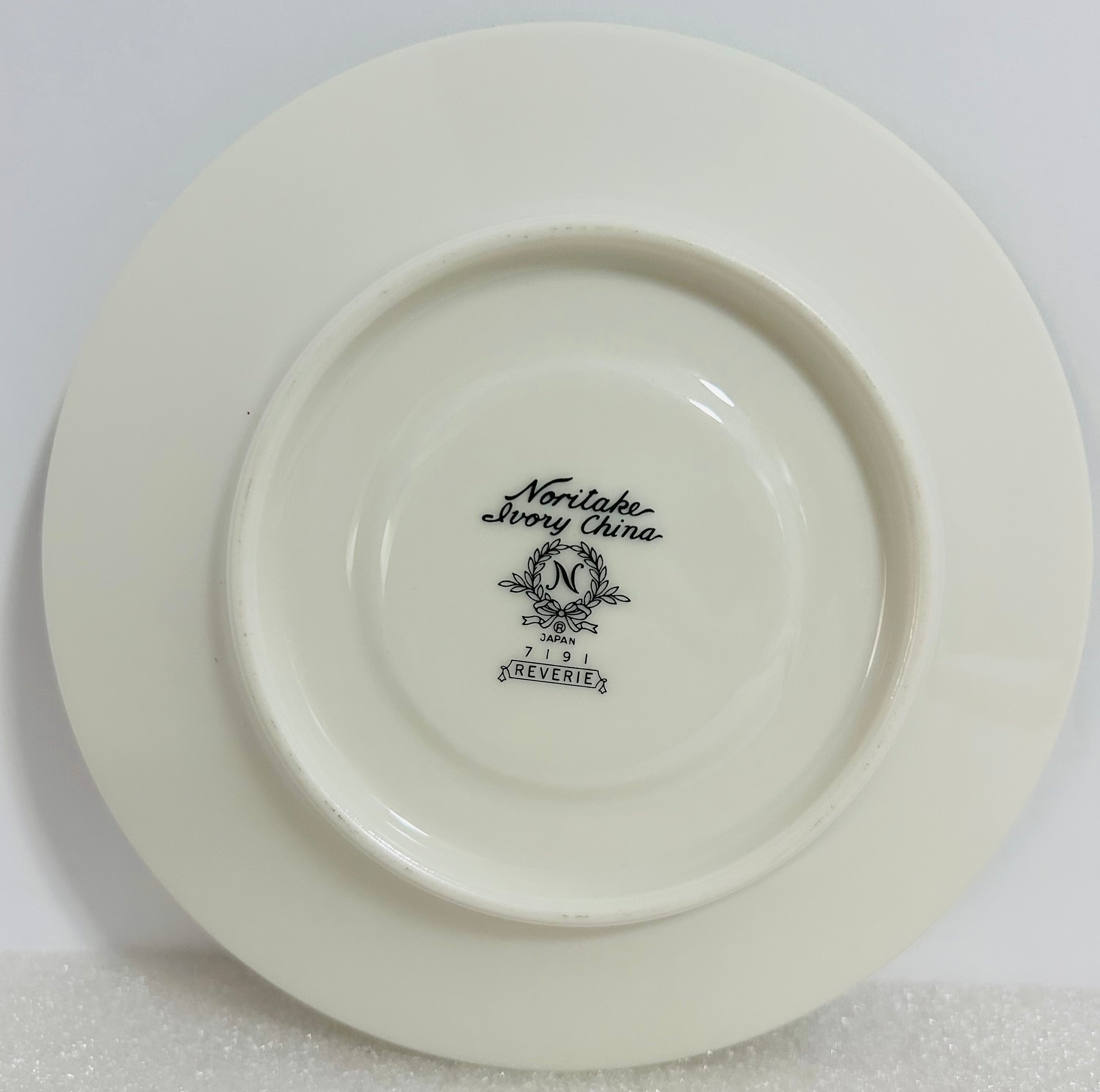 Noritake Reverie 7191 3pc Place Setting Dinner Plate Cup Saucer