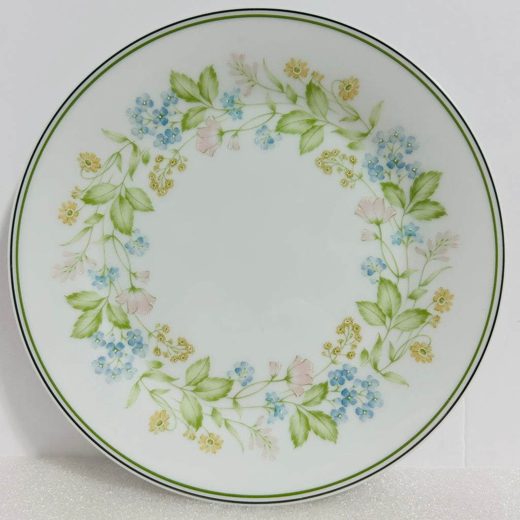 Noritake Essence 2606 Cup Saucer & Salad Plate Set Floral Japan