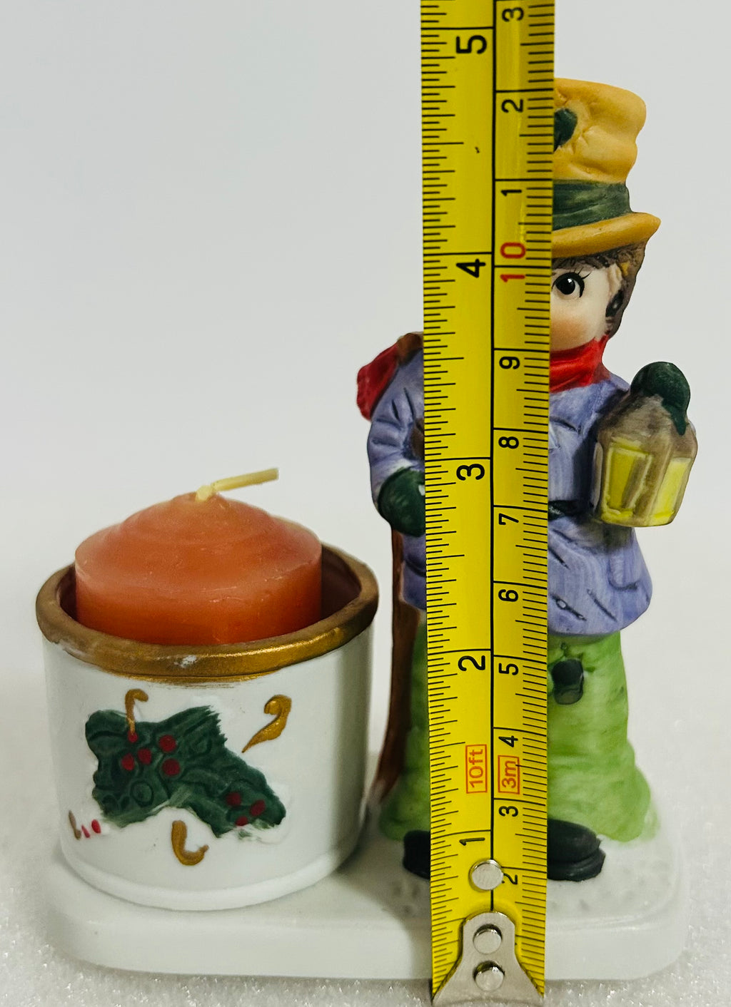 Vintage 1978 JASCO Christmas Luminaries #14 Boy Candle Holder