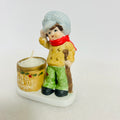 Vintage 1978 JASCO Christmas LuviKins Boy Candle Holder #11