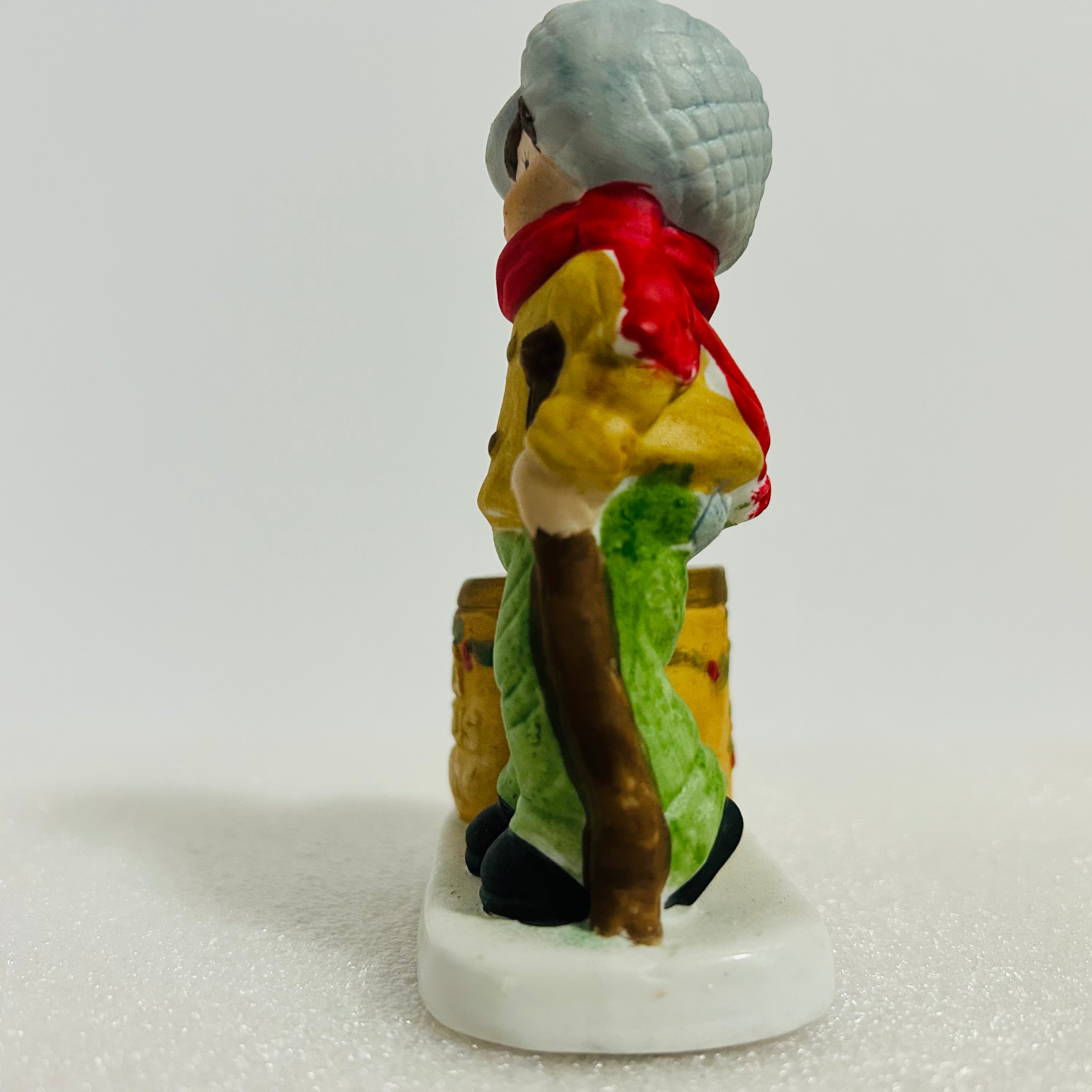 Vintage 1978 JASCO Christmas LuviKins Boy Candle Holder #11