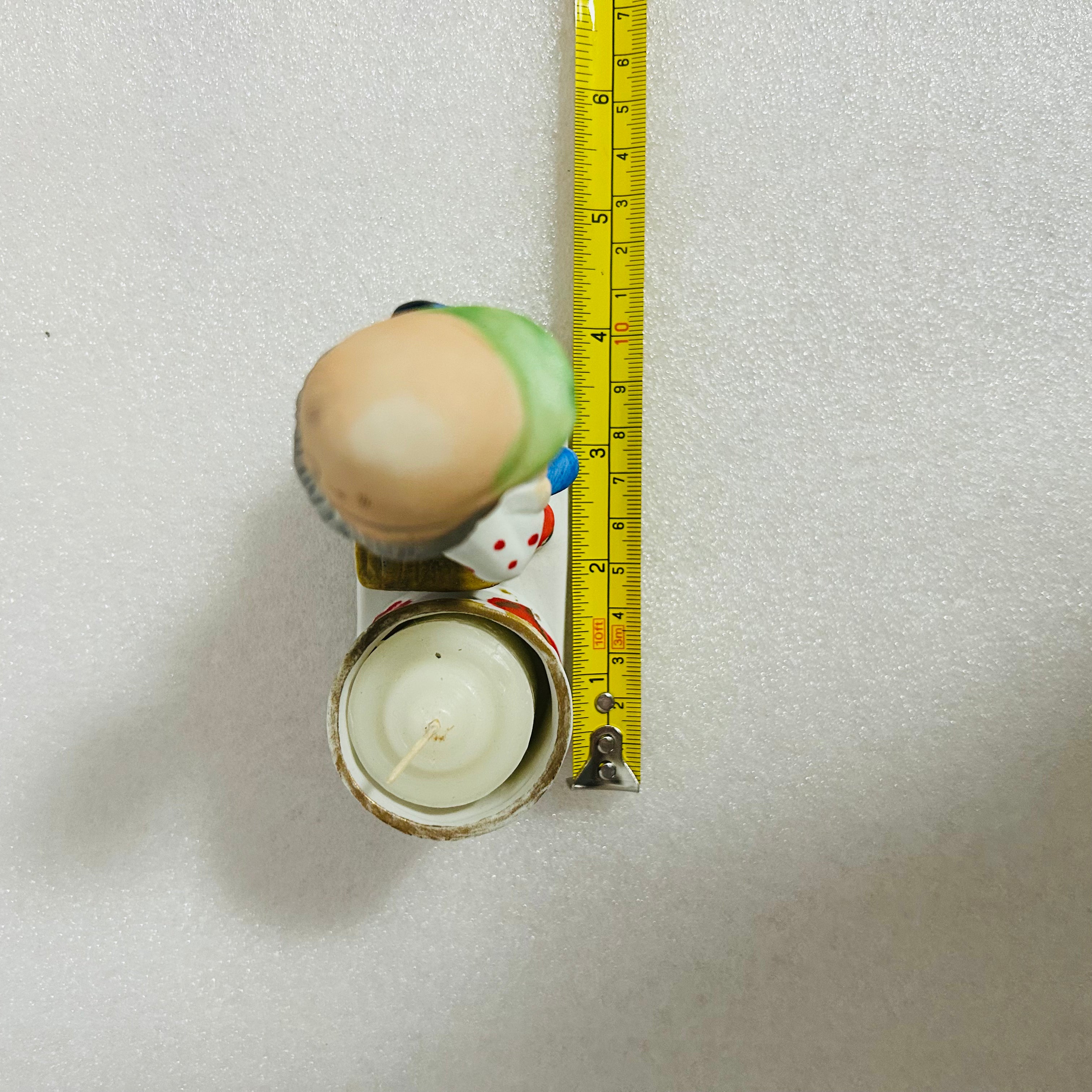 Vintage 1978 JASCO Christmas Luvkins #16 Grandpa Drum Candle Holder