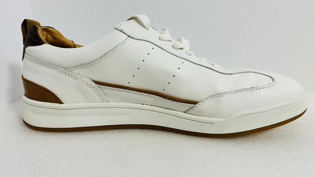 Johnnie-O Topspin Royale White Leather Sneakers Men’s 10M
