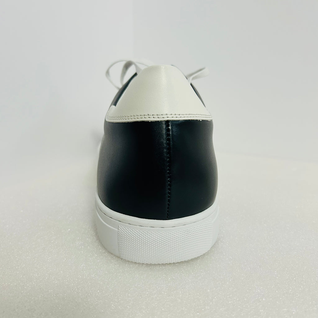 Zanzara ZZ1595L Men’s White Black Leather Sneakers Size 11