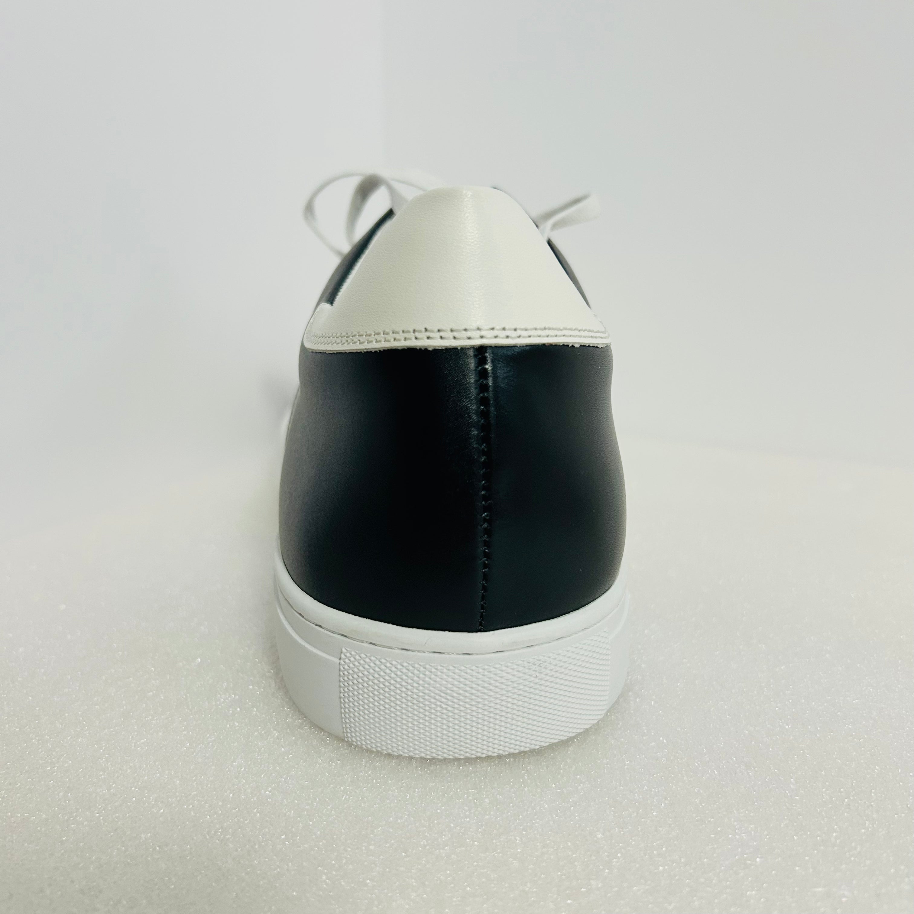 Zanzara ZZ1595L Men’s White Black Leather Sneakers Size 11