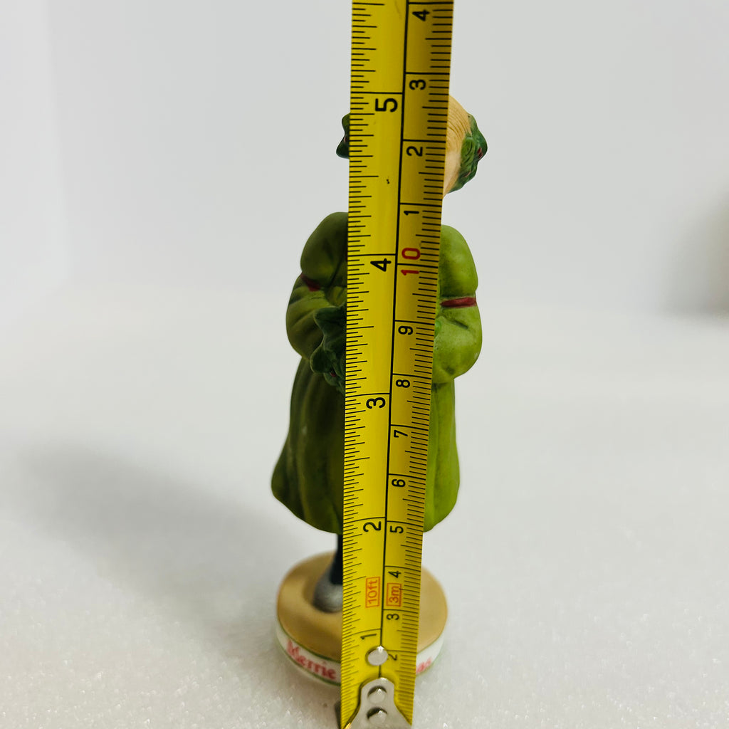 Goebel Hummel Merrie Christmas Girl Figurine Holly 5" Germany