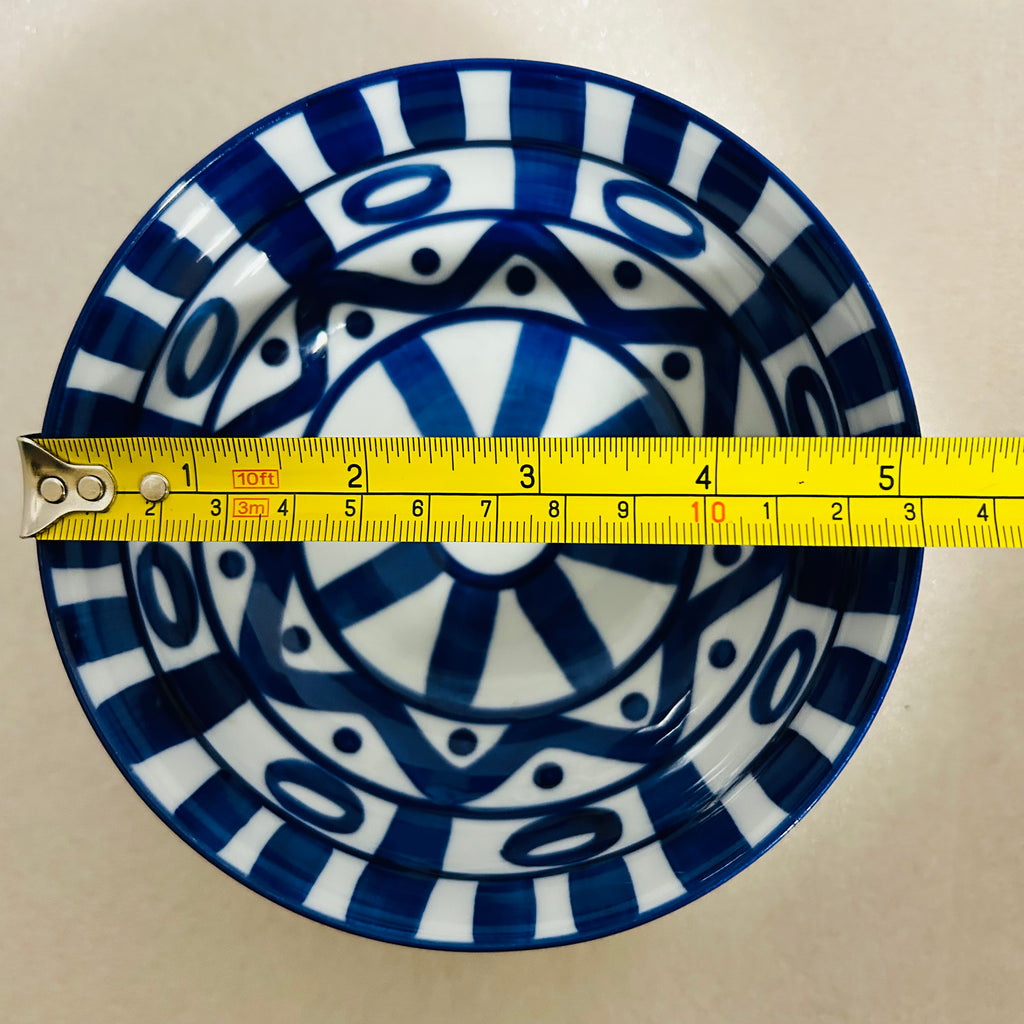 Dansk Blue White Striped Cereal Bowl 6 Inch Sri Lanka