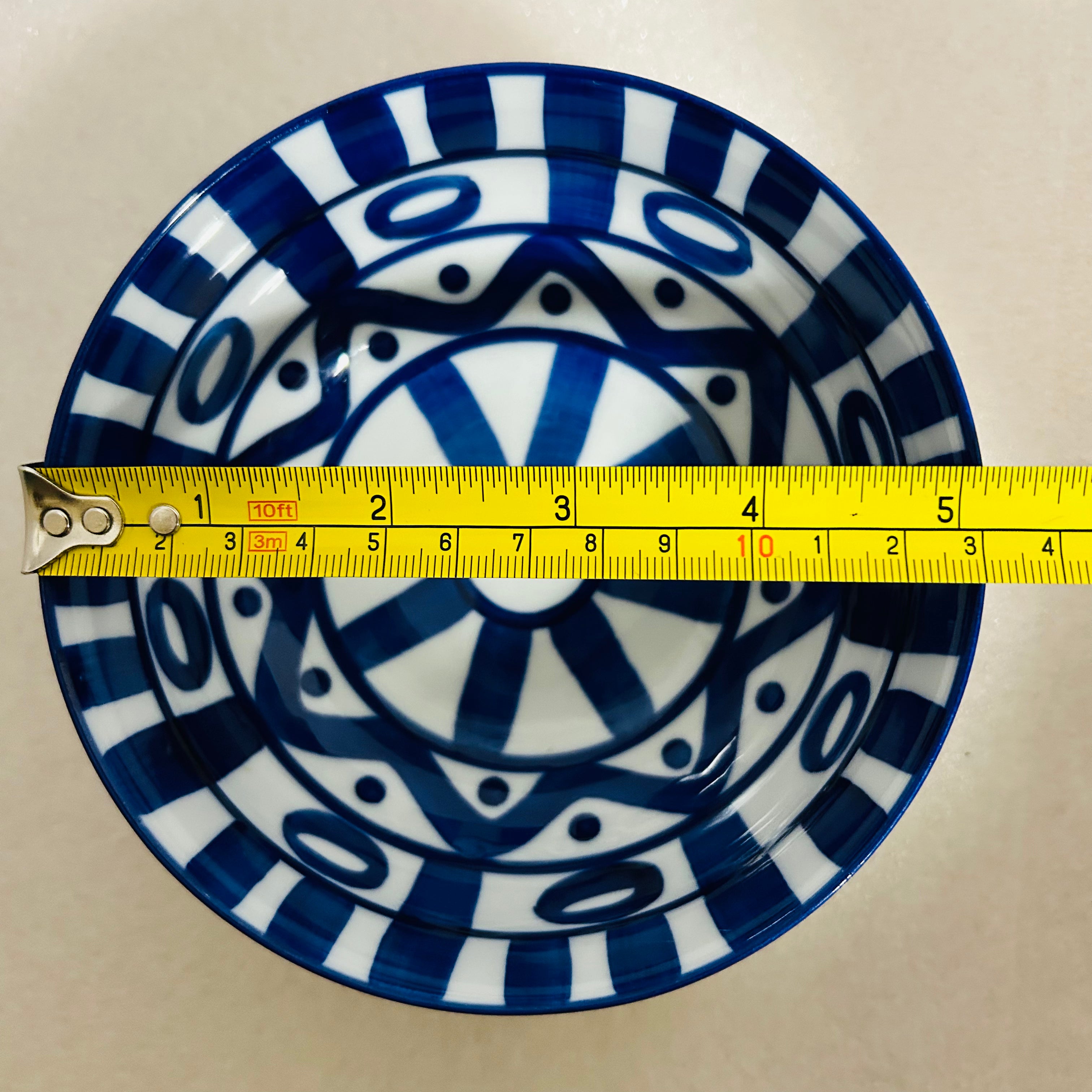 Dansk Blue White Striped Cereal Bowl 6 Inch Sri Lanka