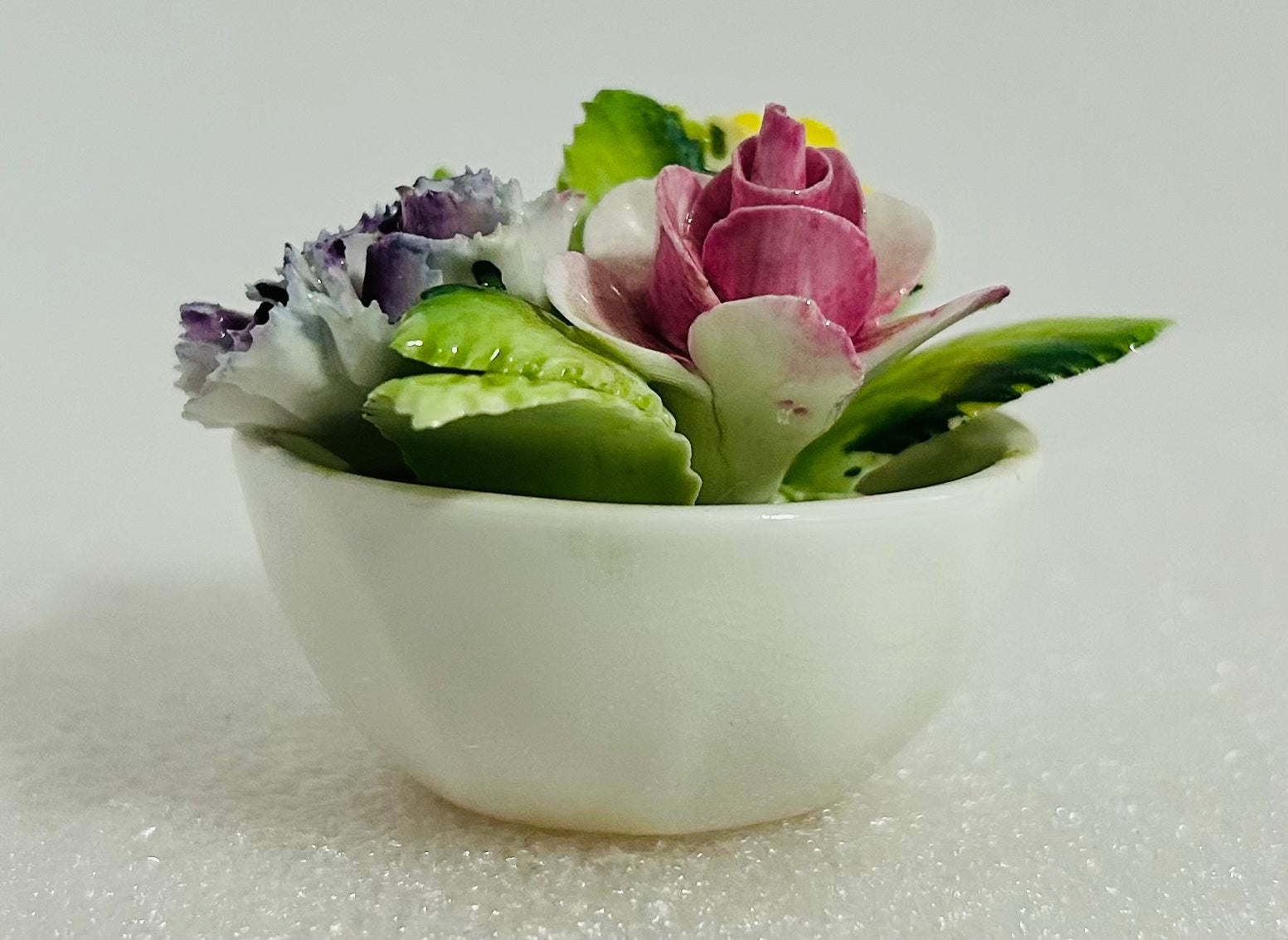 Royal Adderley Bone China Floral Miniature Flower Bowl England