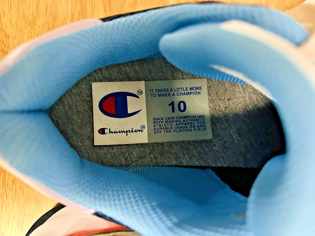 Champion 93Eighteen SP Block Women’s Size 10W Blue Pink
