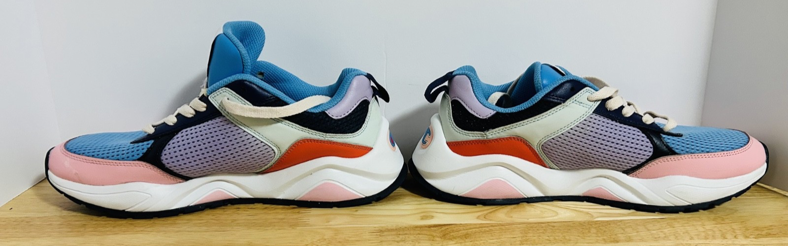 Champion 93Eighteen SP Block Women’s Size 10W Blue Pink