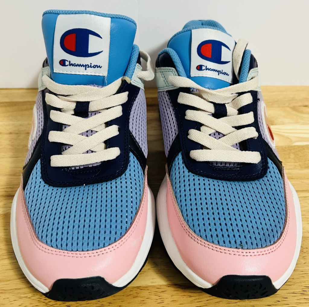 Champion 93Eighteen SP Block Women’s Size 10W Blue Pink