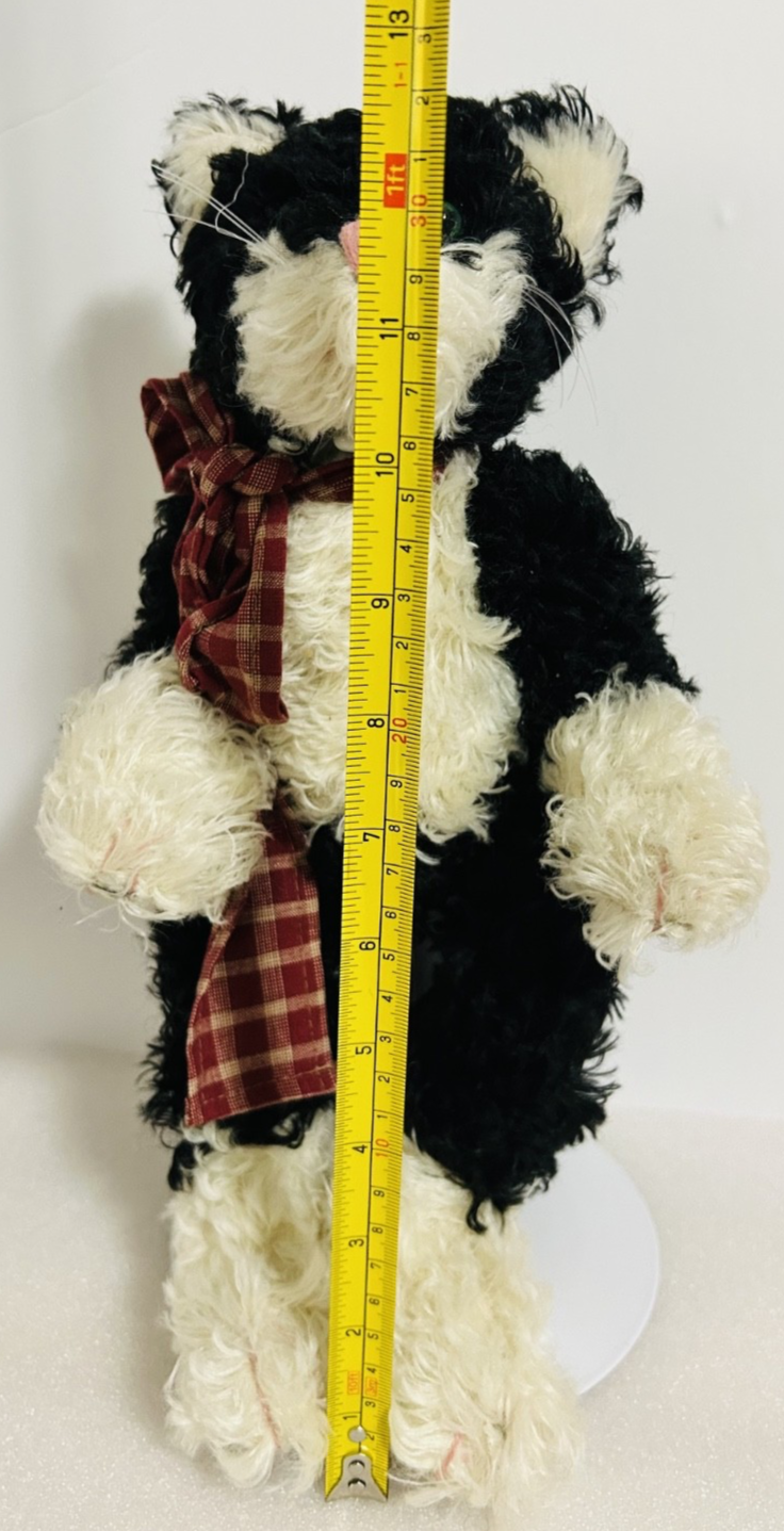 Boyds Mohair Bear Spiro T Cattington 16” Ltd Ed w Box