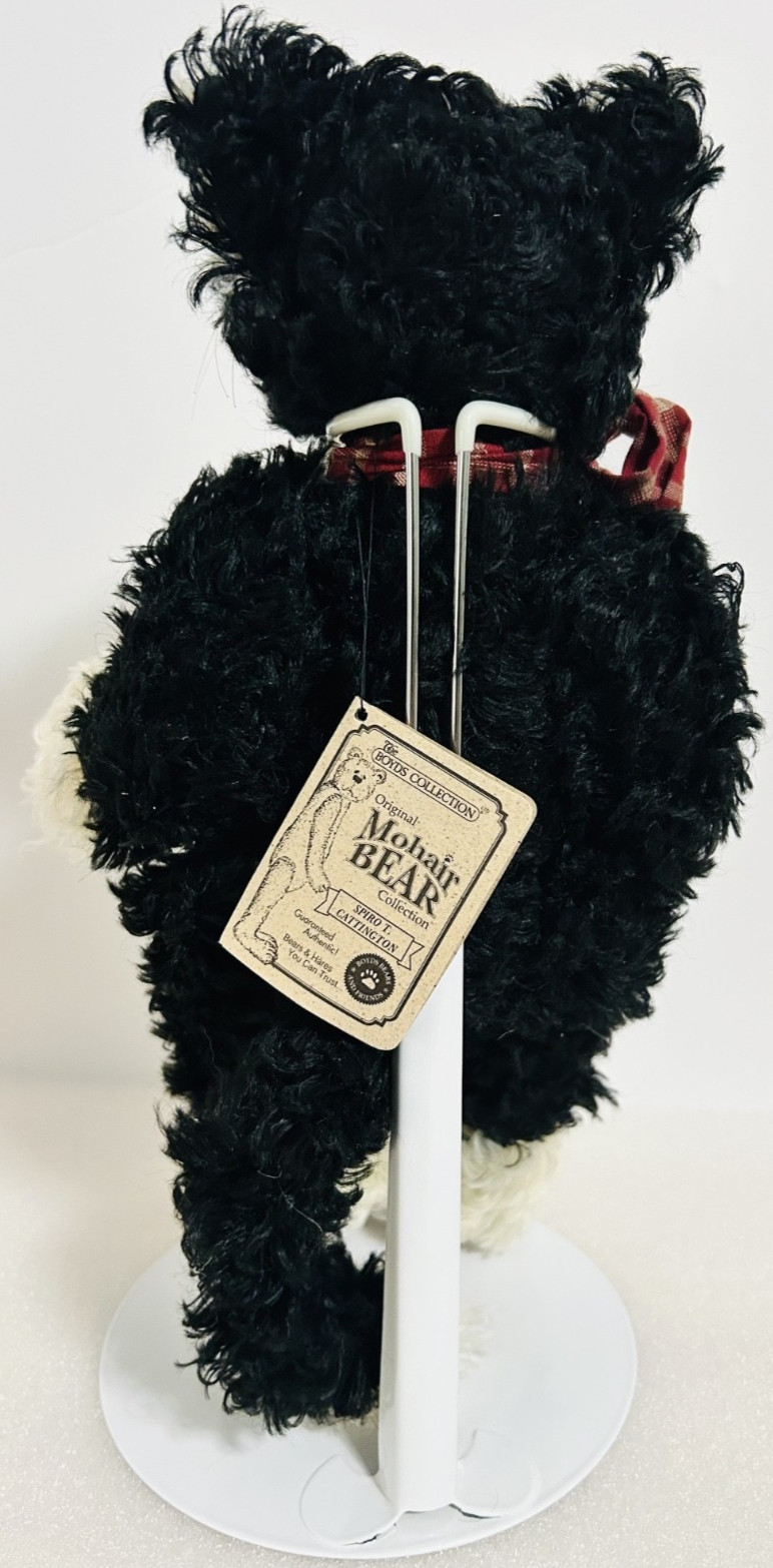 Boyds Mohair Bear Spiro T Cattington 16” Ltd Ed w Box