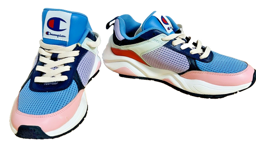 Champion 93Eighteen SP Block Women’s Size 10W Blue Pink
